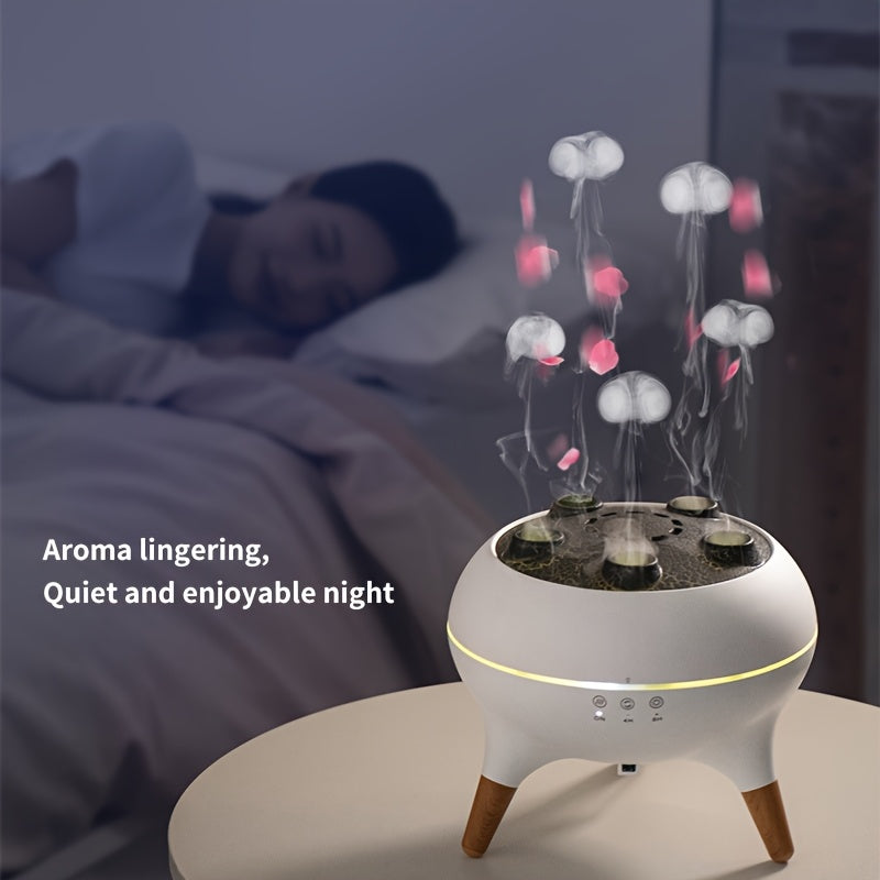 Jellyfish Diffuser Remote Control With 7 LED Lights