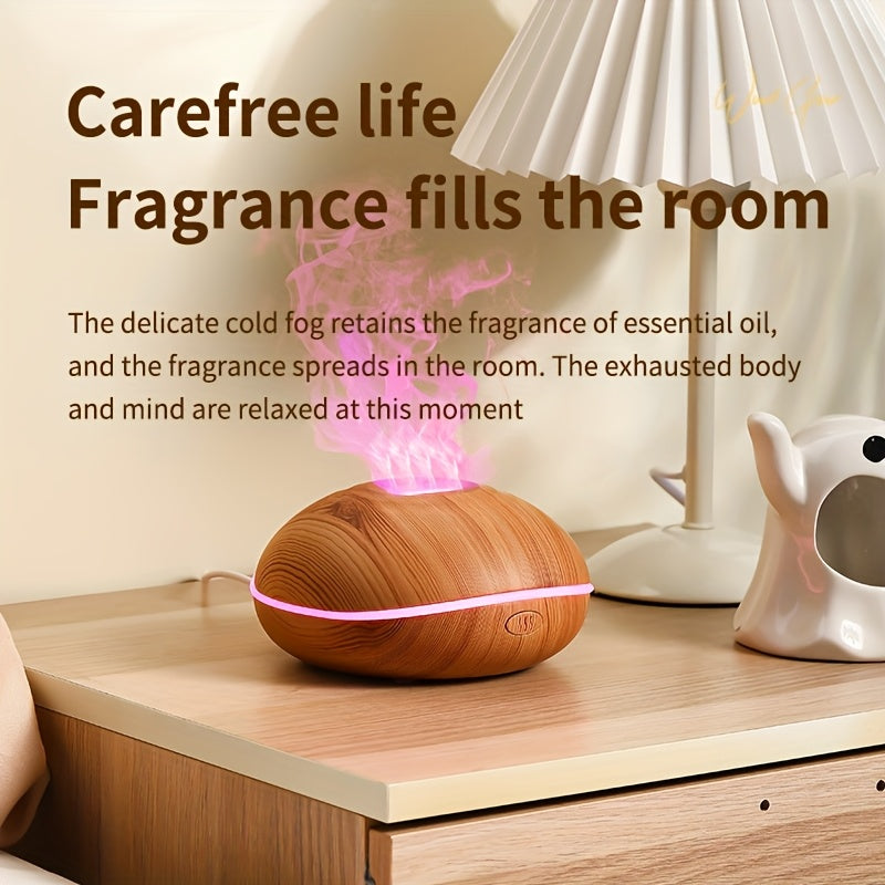 Aroma Humidifier with Colorful Lighting and Essential Oil Diffuser