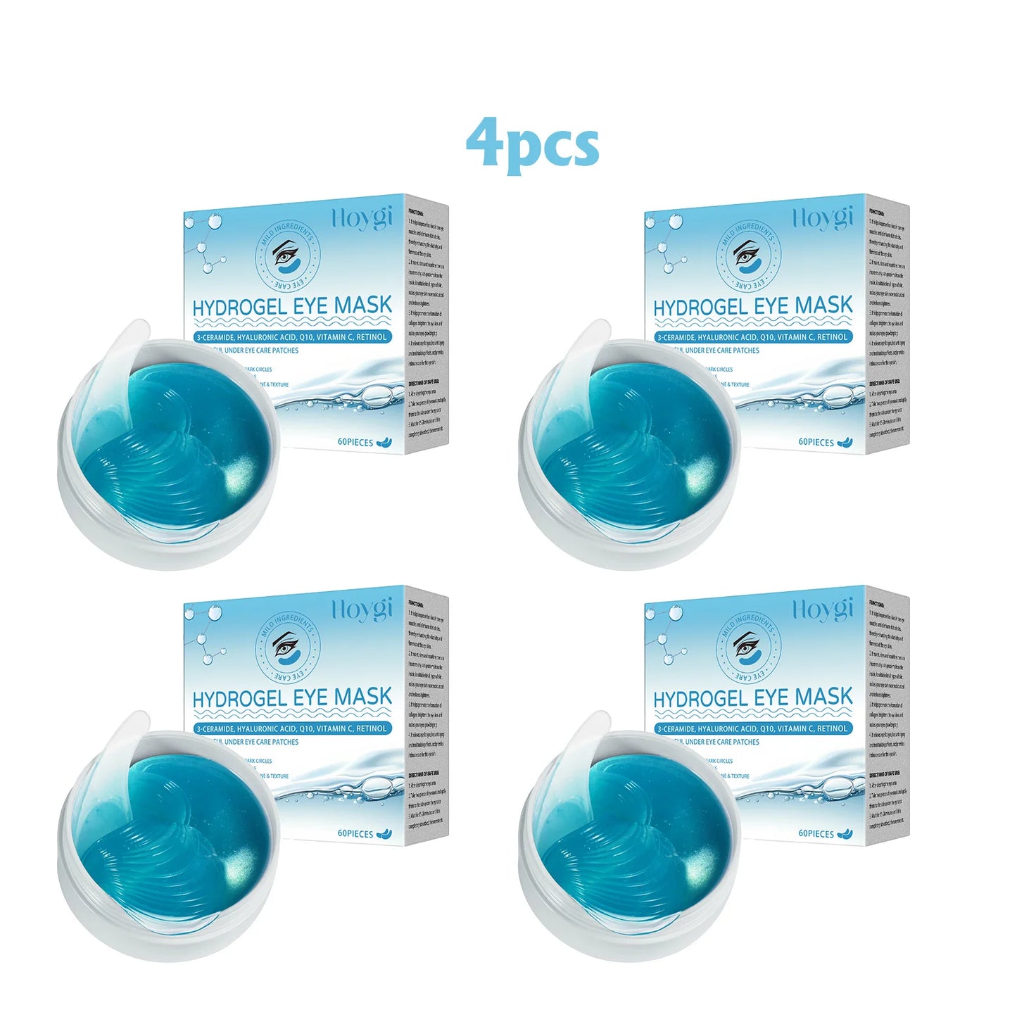 Retinol Eye Mask Patch Fade Eye Fine Lines Relieve Eye Swelling Reduce Dark Circles Radiate Radiance Nourish Moisturize Eye Mask