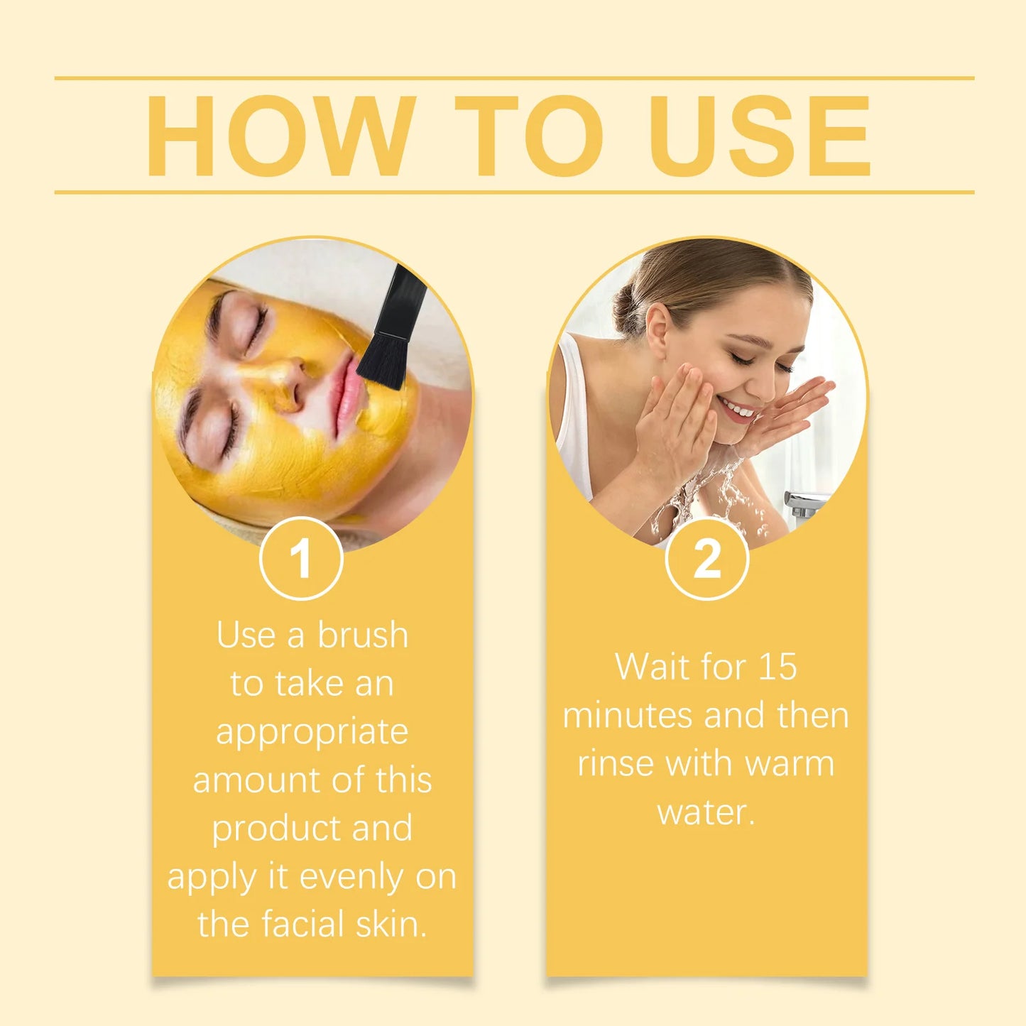 Vitamin C Turmeric Clay Mask Blackhead Removal Anti-Acne Oil Control Even Tone Anti-Irritation Whitening Nourish Sooth Mud Masks