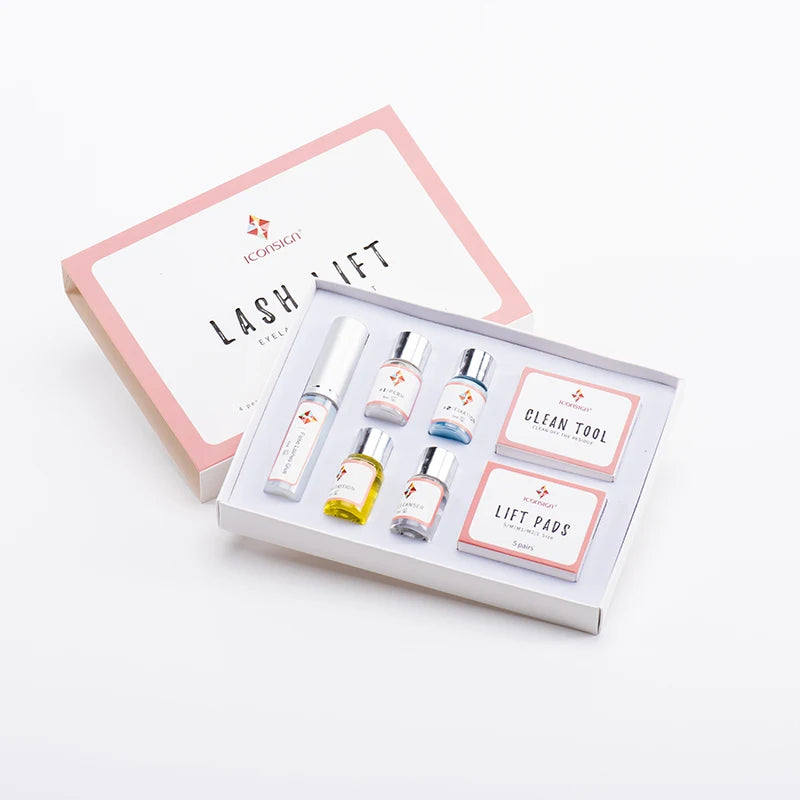 Lash Lift Eyelash Kit with Perming & Eyelash Enhancer Serum