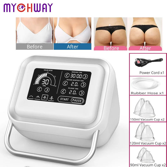 Butt Vacuum Machine with Buttock Cups