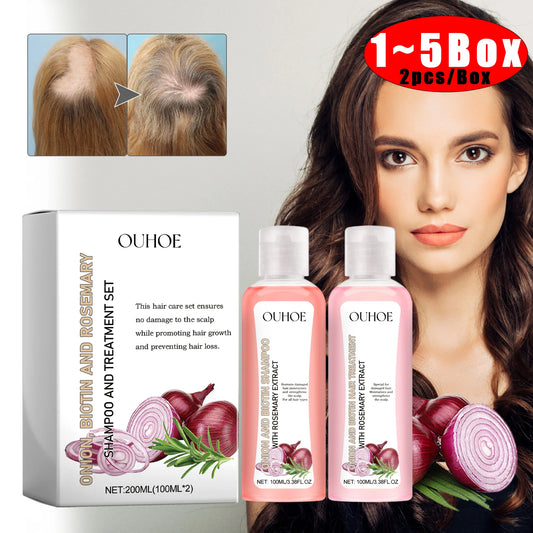 Biotin Rosemary Shampoo Care Set Shampoo Conditioner For All Hair Types Hair Shampoo Paraben Free Healthy Hair Care Gift