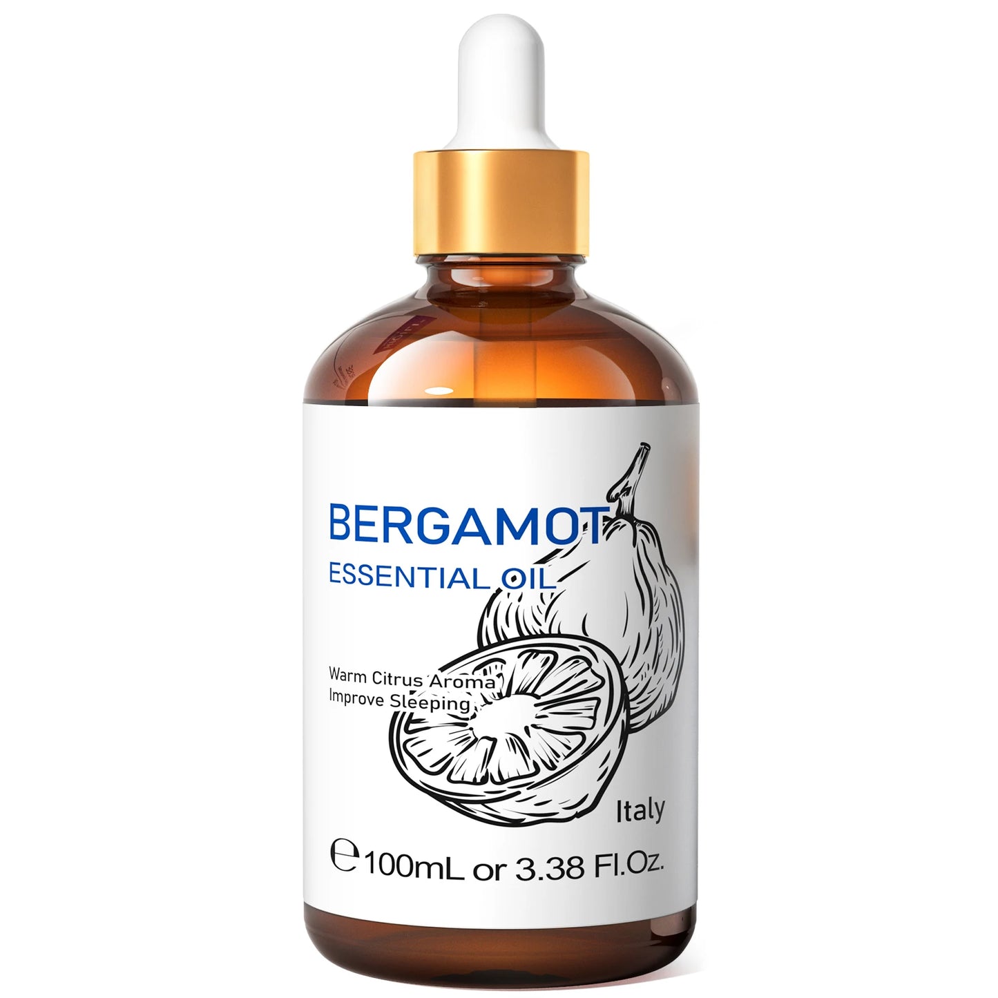 HIQILI 100ML Bergamot Essential Oils for Aromatherapy
