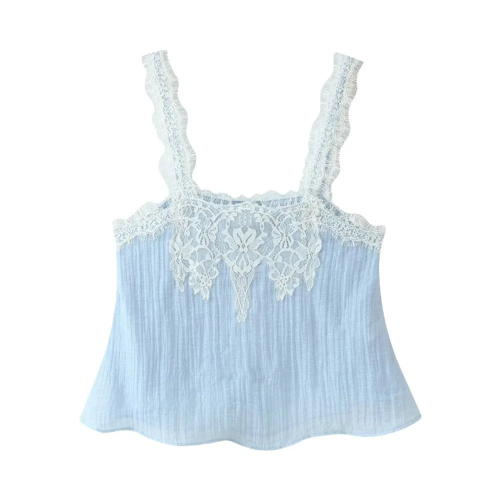 Women Lady Outfits Sexy Chic Skirt Suit Lace Cami Top Long Straight Skirt Women Fashion Spring Summer Beach Skirt 2 Piece Set