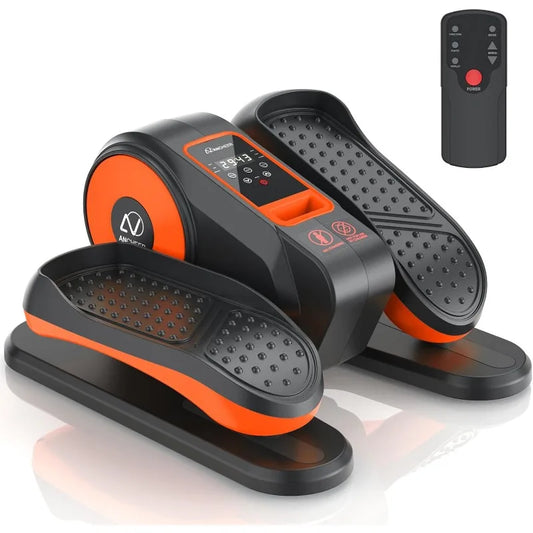 ANCHEER Under Desk Elliptical, Electric Leg Exerciser While Sitting, Motorized Ellipse Leg Exerciser Seated Elliptical Machine