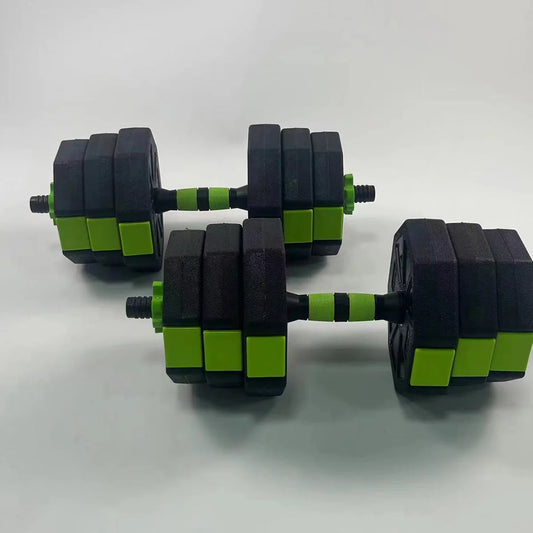 Adjustable Weight Dumbbell Set 44LBS 4 in1 Home Gym Fitness