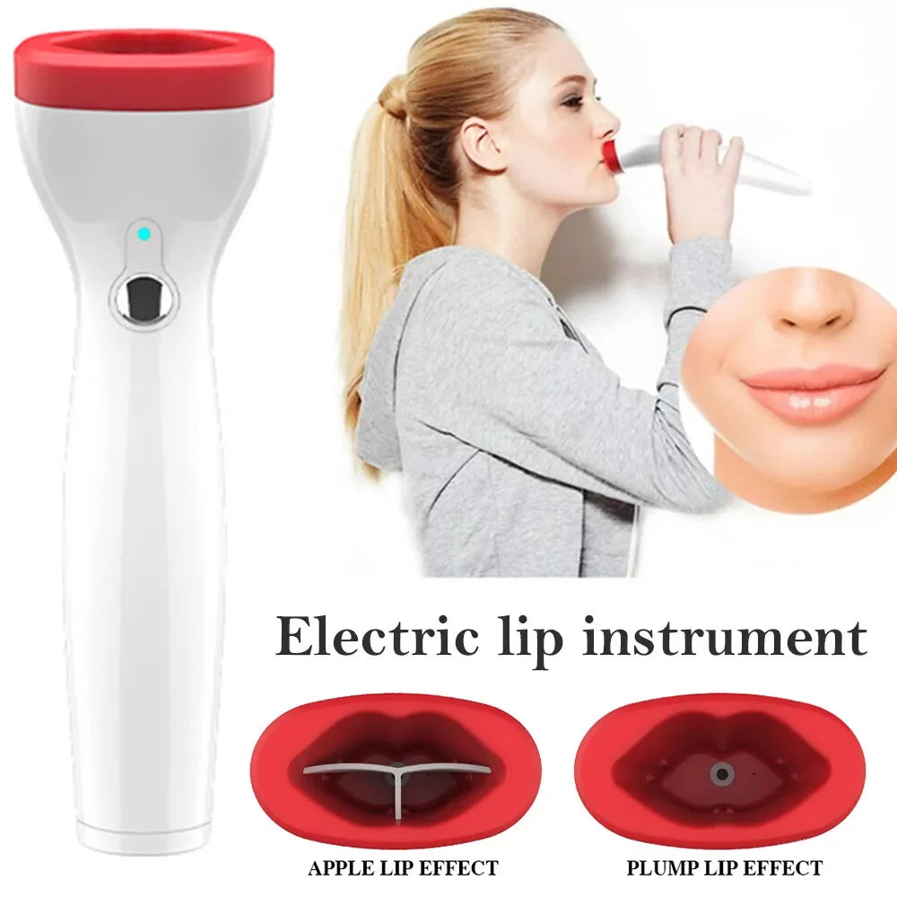 Electronic Silicone Lip Plumper Device