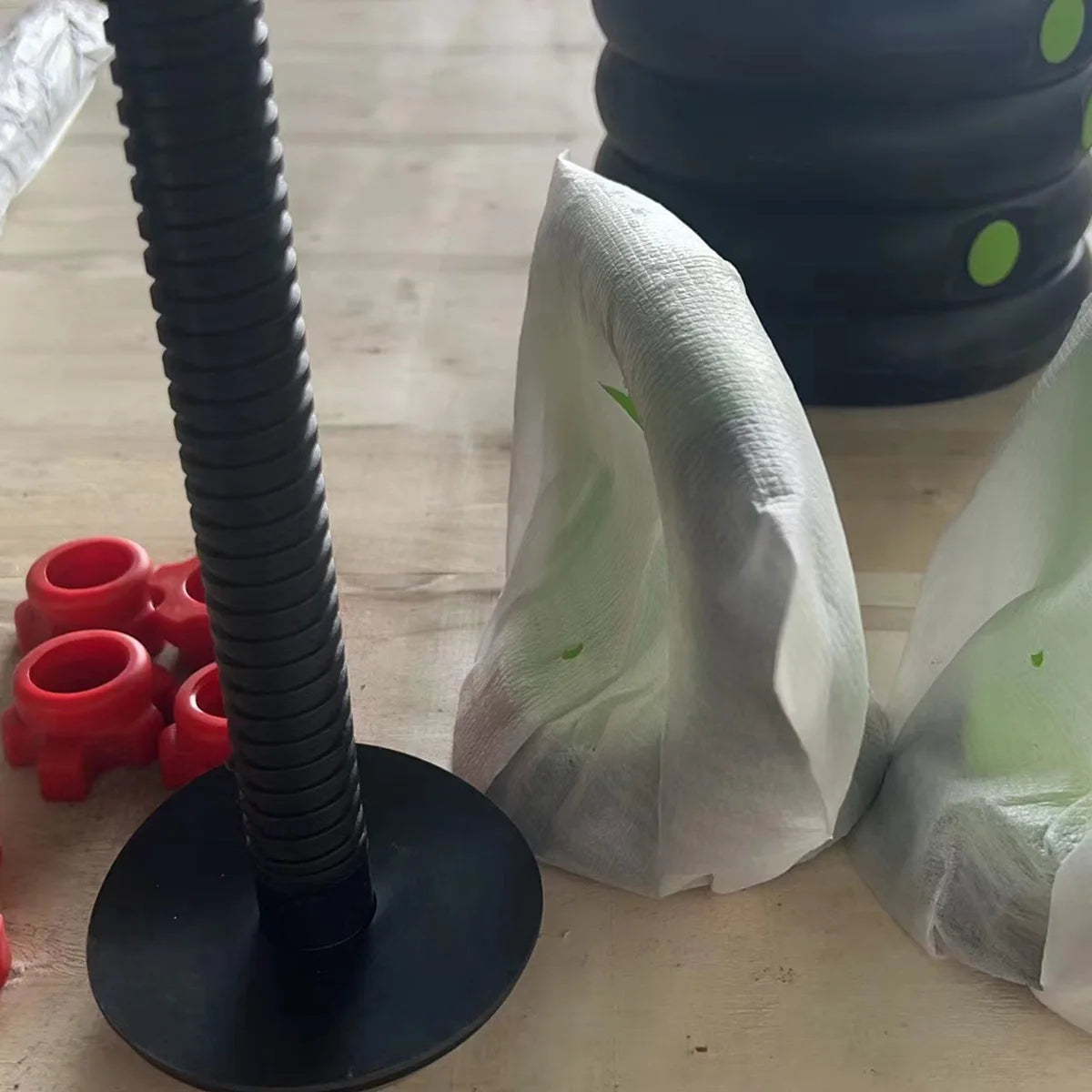 Adjustable Weight Dumbbell Set 44LBS 4 in1 Home Gym Fitness