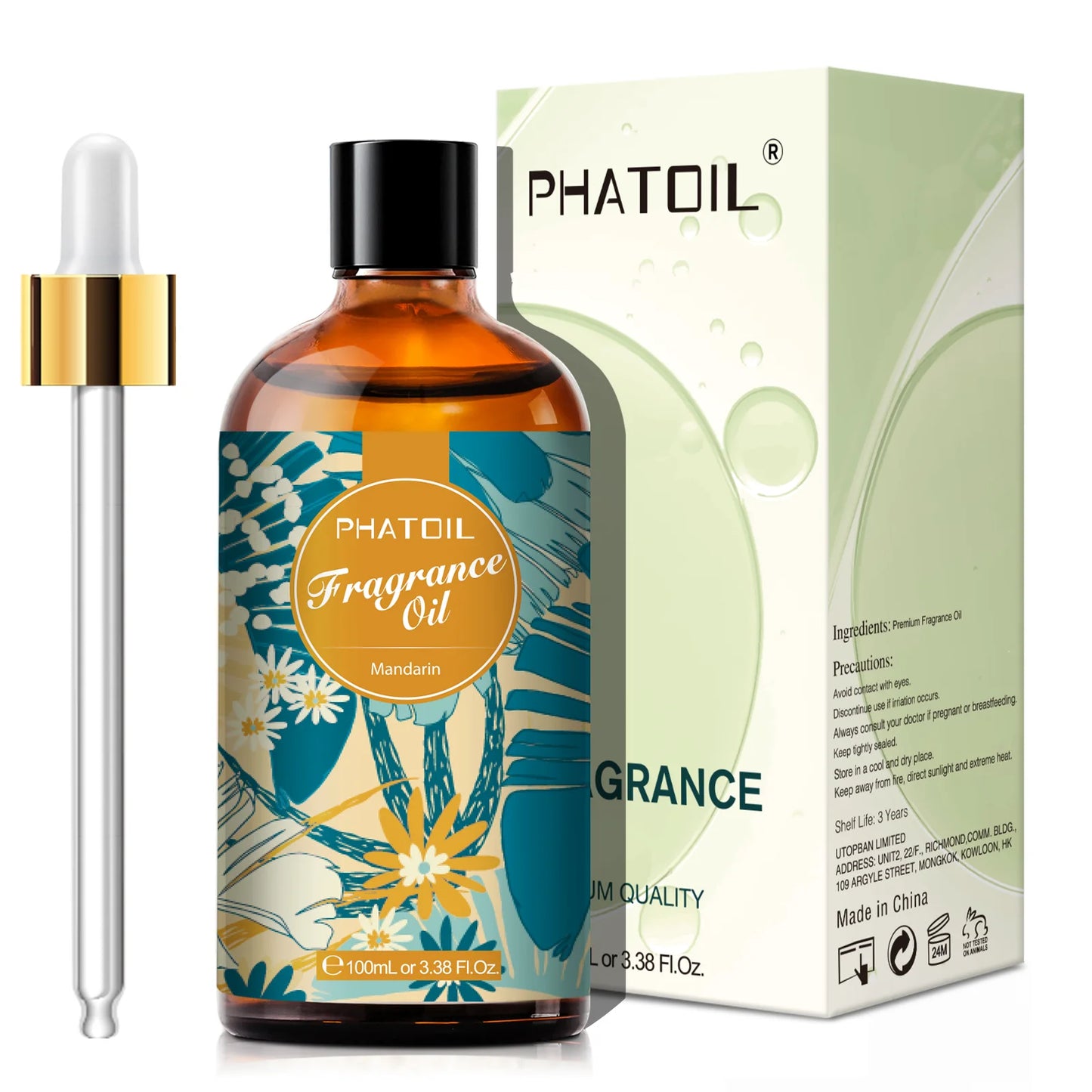 PHATOIL 100ml Fragrance Oil for Candle Soap Lip Balm