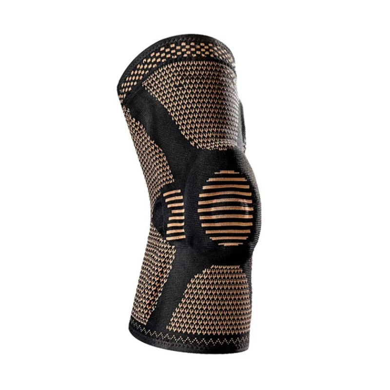 1PC Orthopedic Knee Pad Knee Brace Support Adjustable Copper Nylon Patella Protector