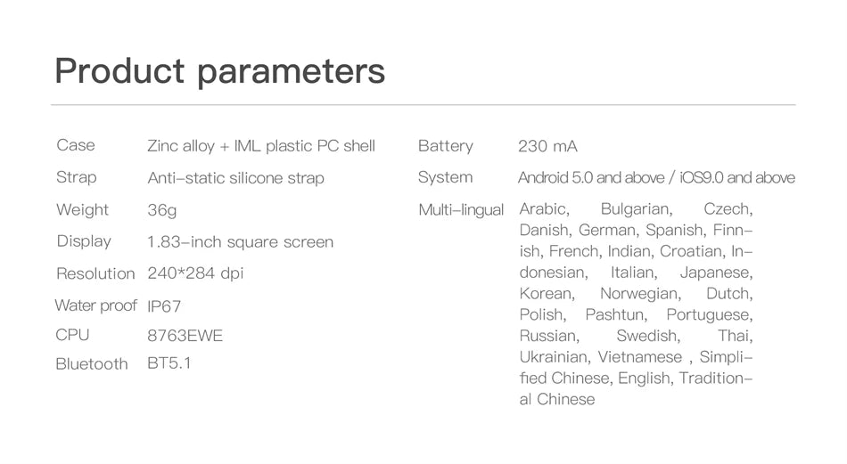 LIGE Waterproof Smart Watch Bluetooth Call Voice Assistant