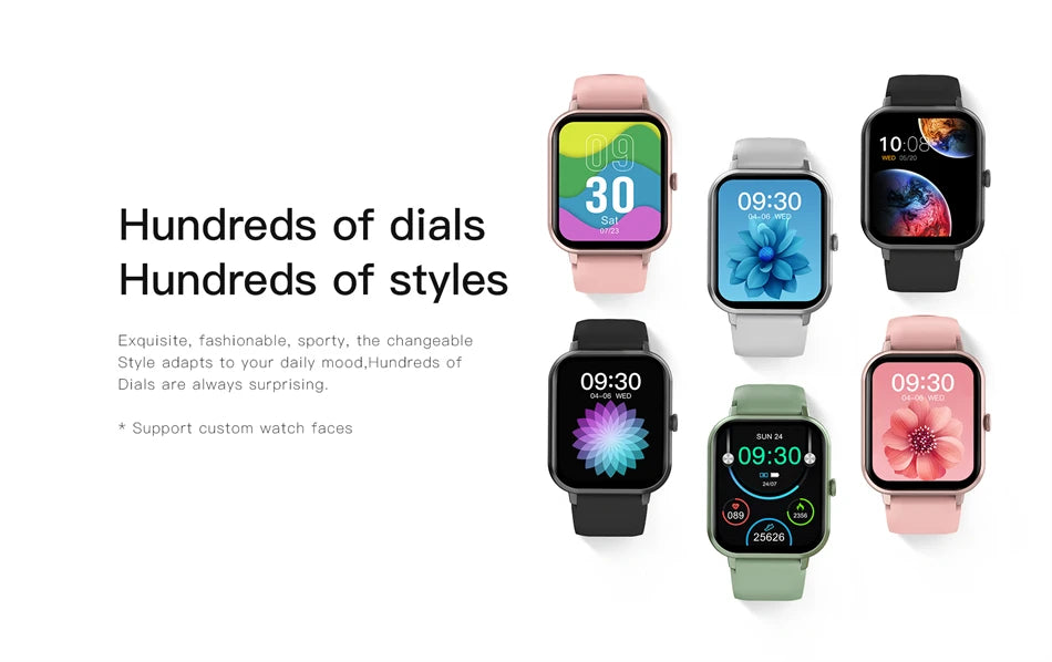 LIGE Waterproof Smart Watch Bluetooth Call Voice Assistant