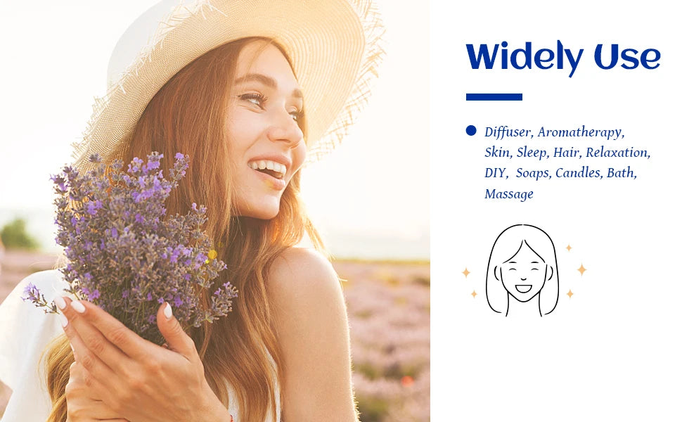 HIQILI 100ML Bergamot Essential Oils for Aromatherapy