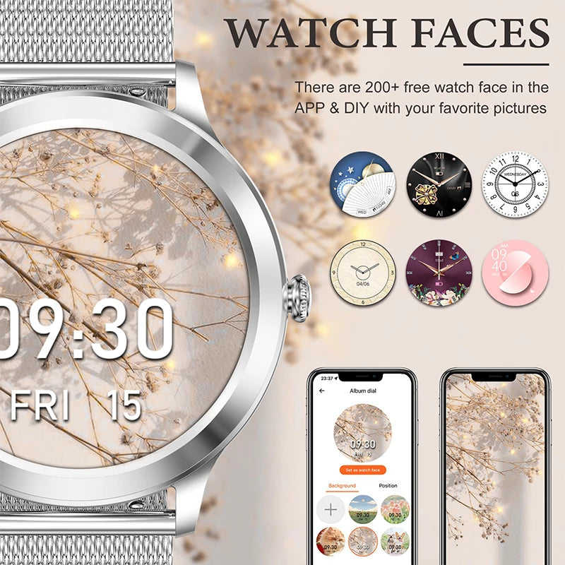 Smart Watch For Women - Advanced Fitness Tracker Features
