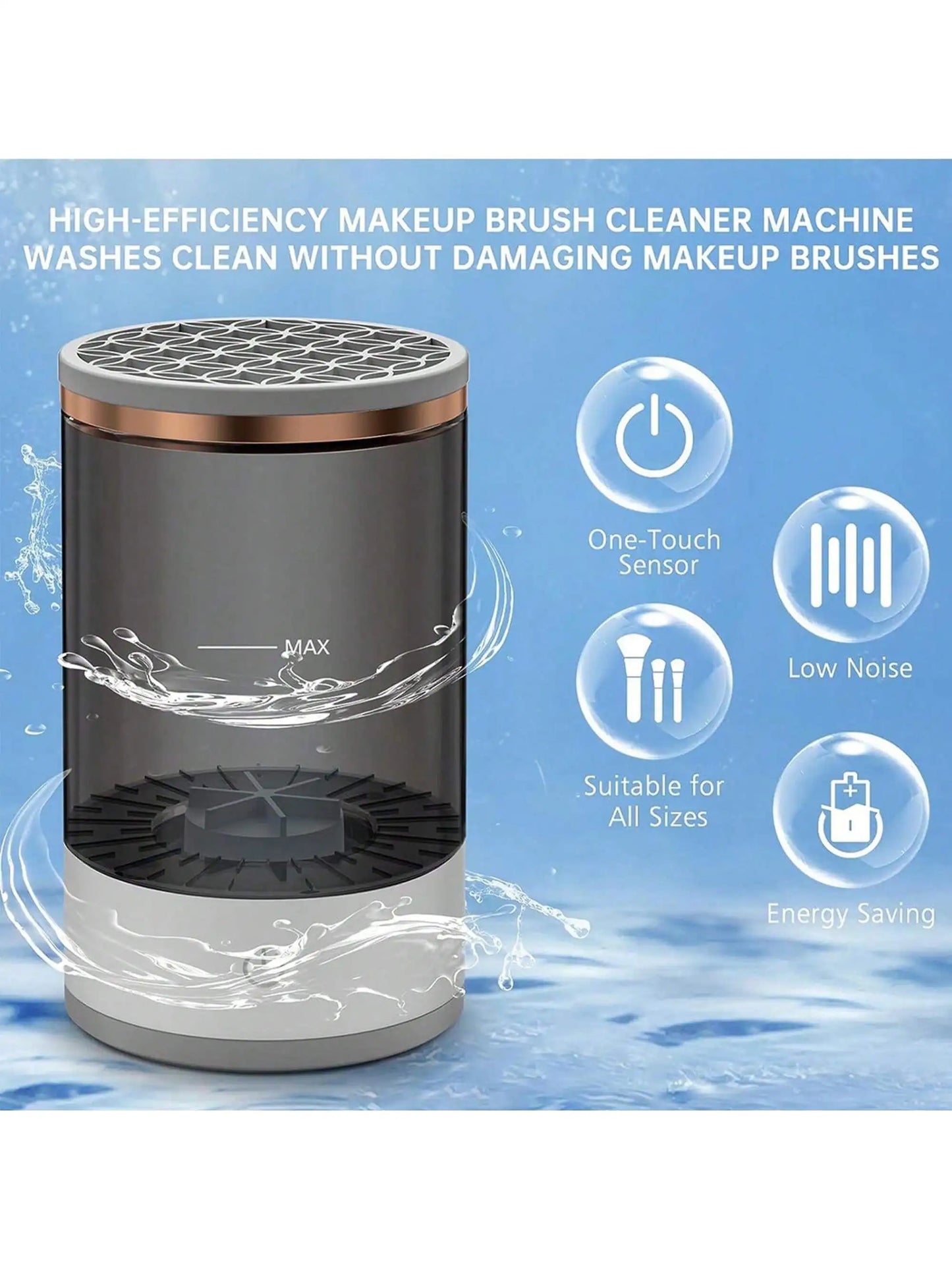 Electric Makeup Brush Cleaner Machine Makeup Cleaner