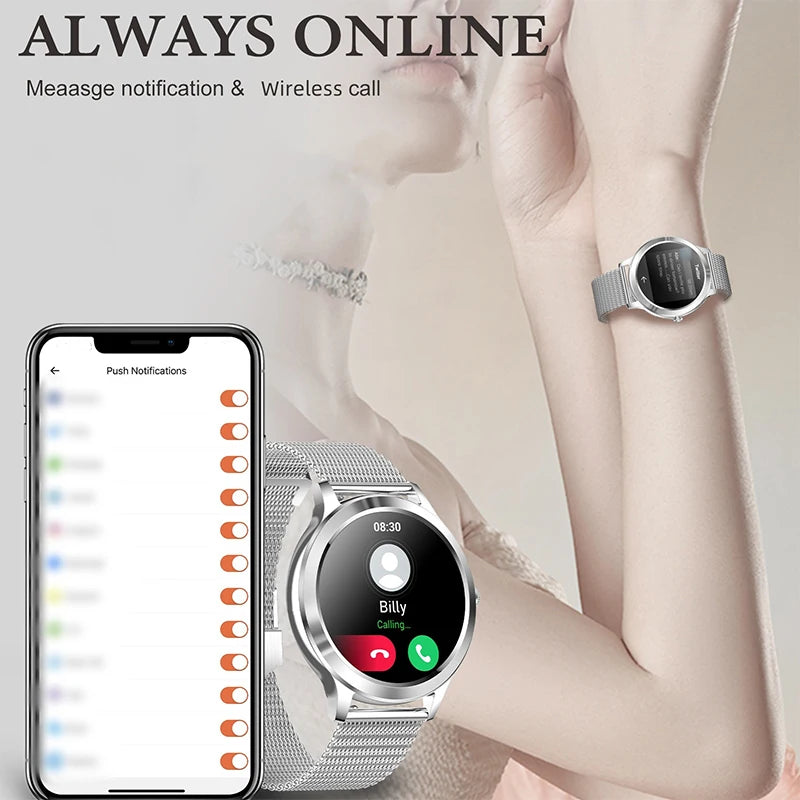 Smart Watch For Women - Advanced Fitness Tracker Features