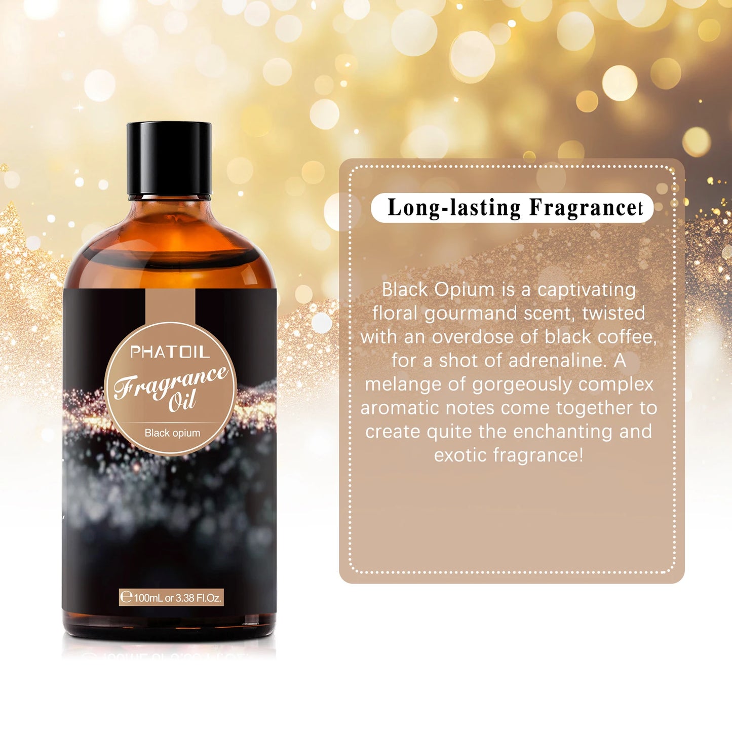 PHATOIL 100ml Fragrance Oil for Candle Soap Lip Balm