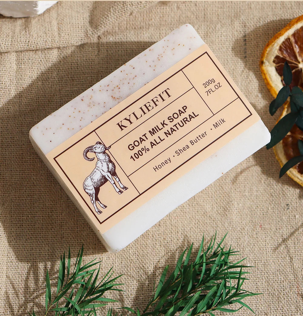 Organic Goat Milk Soap Bar, Natural, Whitening, Cleanse