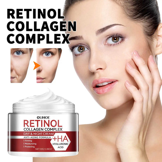Retinol Lifting Firming Cream Collagen Smooth wrinkles Face Cream For Moisturizer Whitening Brighten Skin Products