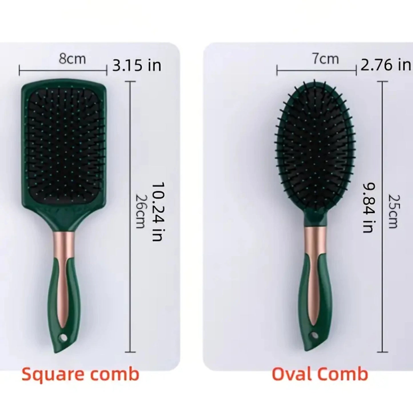 Static-Free Anti-Static Air Cushion Boar Hair Brush Comb for Volume