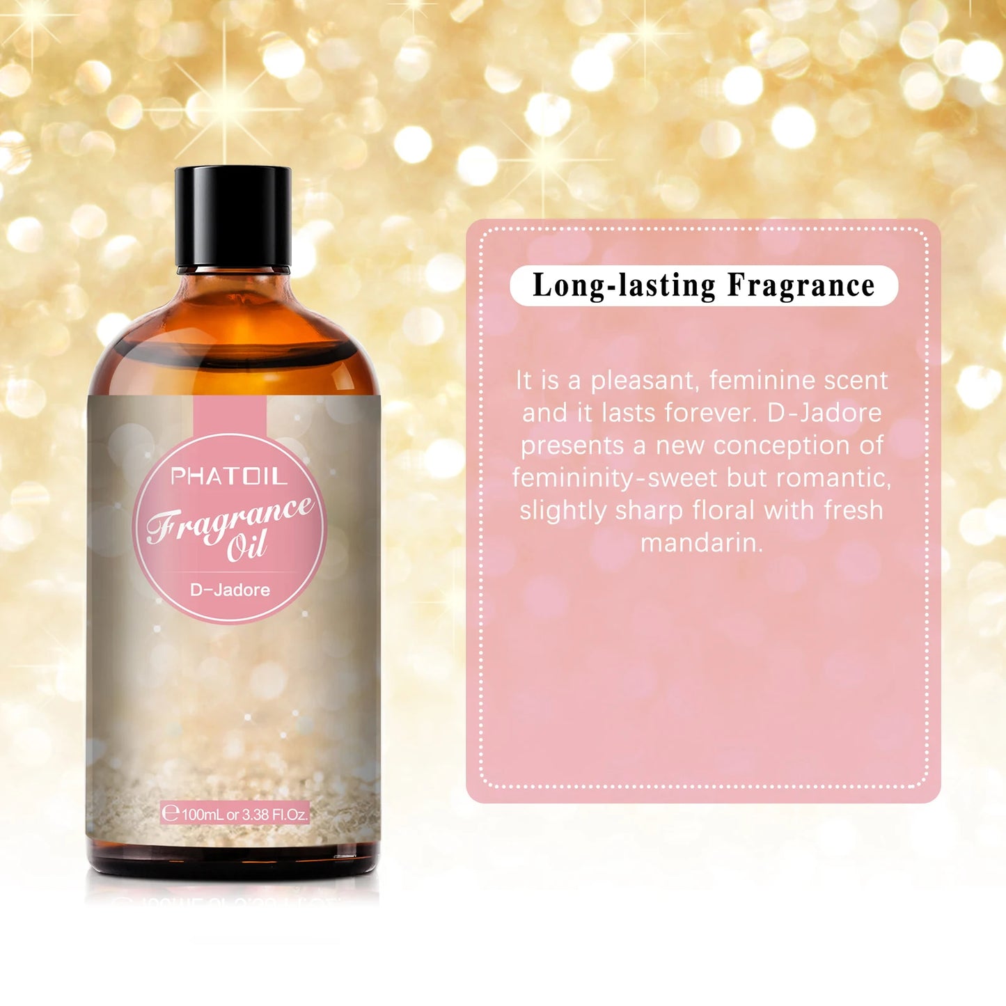 PHATOIL 100ml Fragrance Oil for Candle Soap Lip Balm