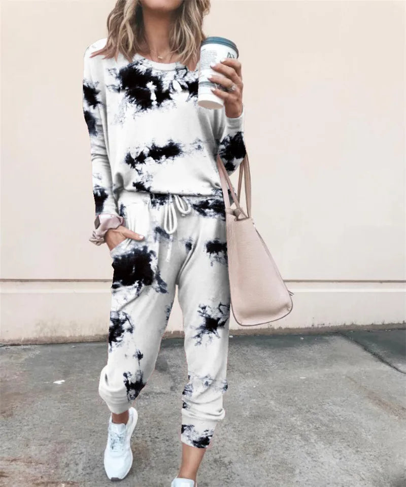 Casual Women's Tracksuit Fashion Sportswear Autumn Winter Outfits New for Women 2 Piece Sets Personalized Hoodies S-3XL