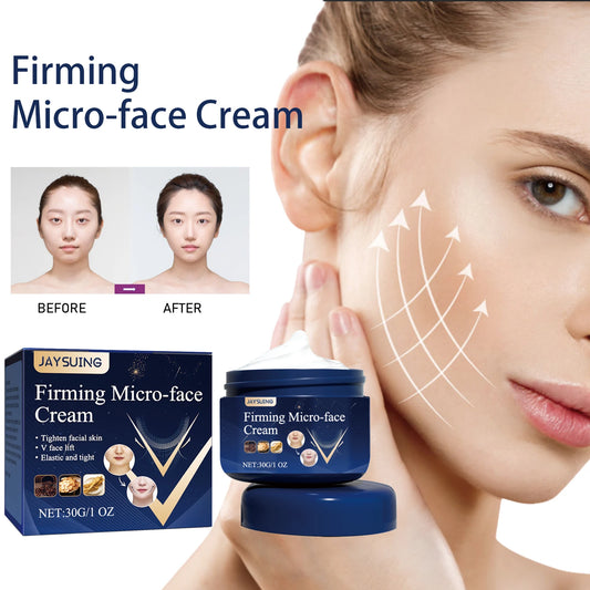 V face firming cream removes masseter muscles, enhances facial contour, tightens jawline, moisturizes skin with double chin