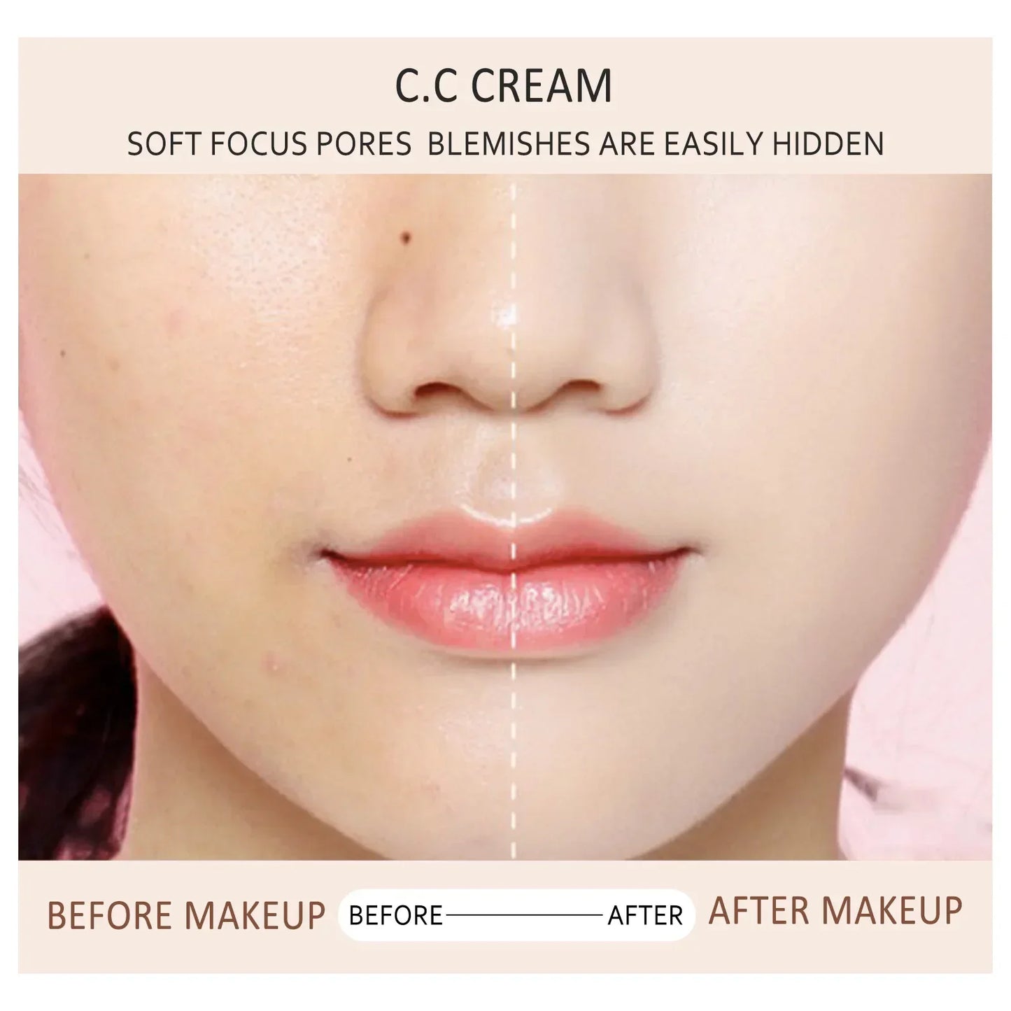 CC Cream Liquid Foundation Waterproof No Creasing Long-lasting Moisturizing