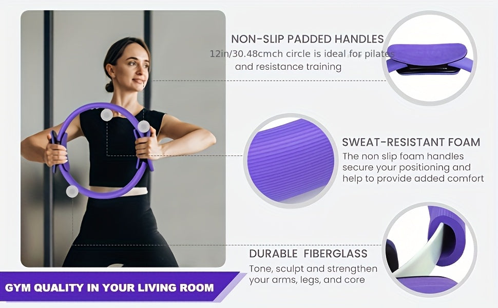 Ultimate Pilates Circle Fitness Set for Home Workouts
