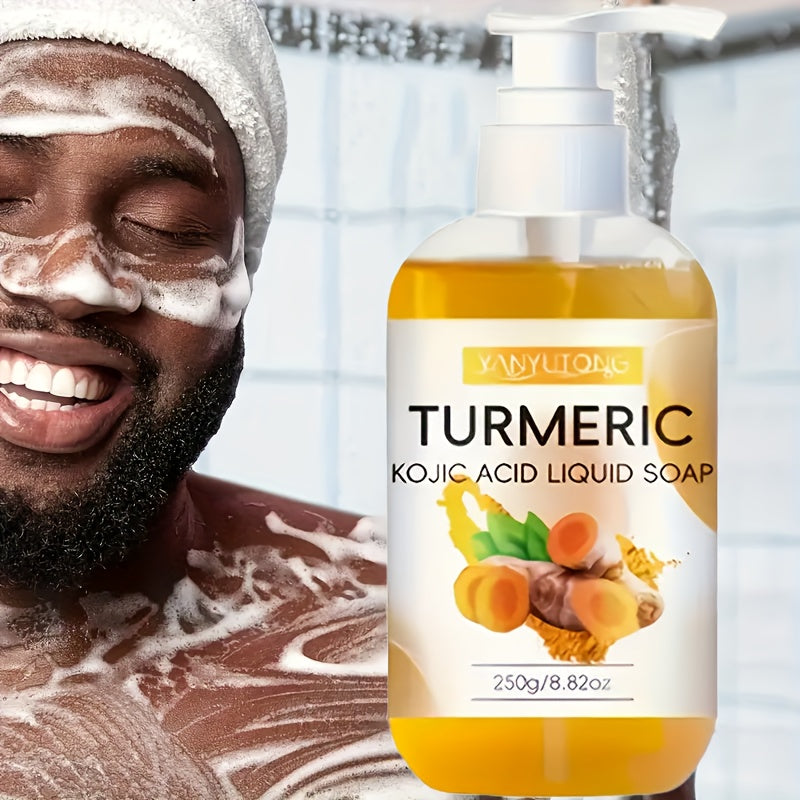 Turmeric Liquid Soap for Gentle Cleansing and Moisturizing Benefits