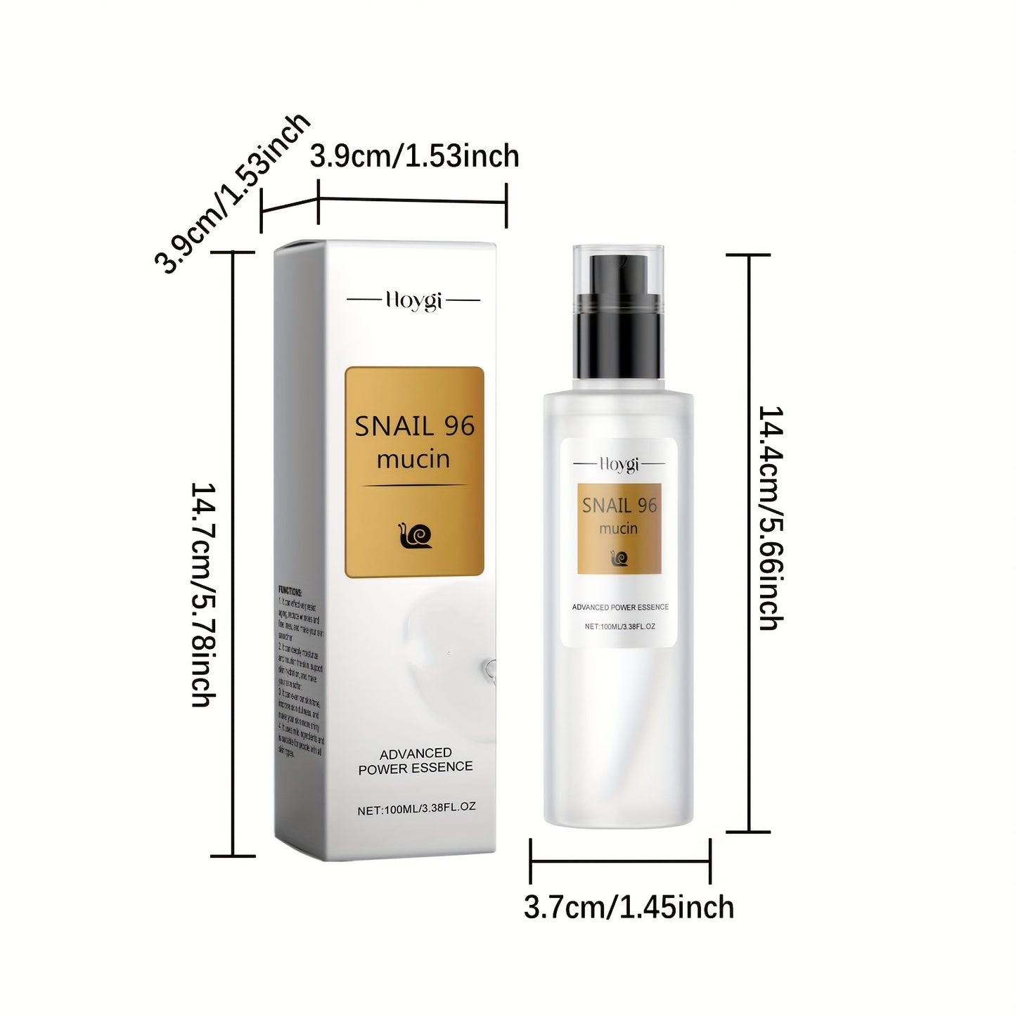 Snail Moisturizing Essence Hydrating Pore Filling Serum
