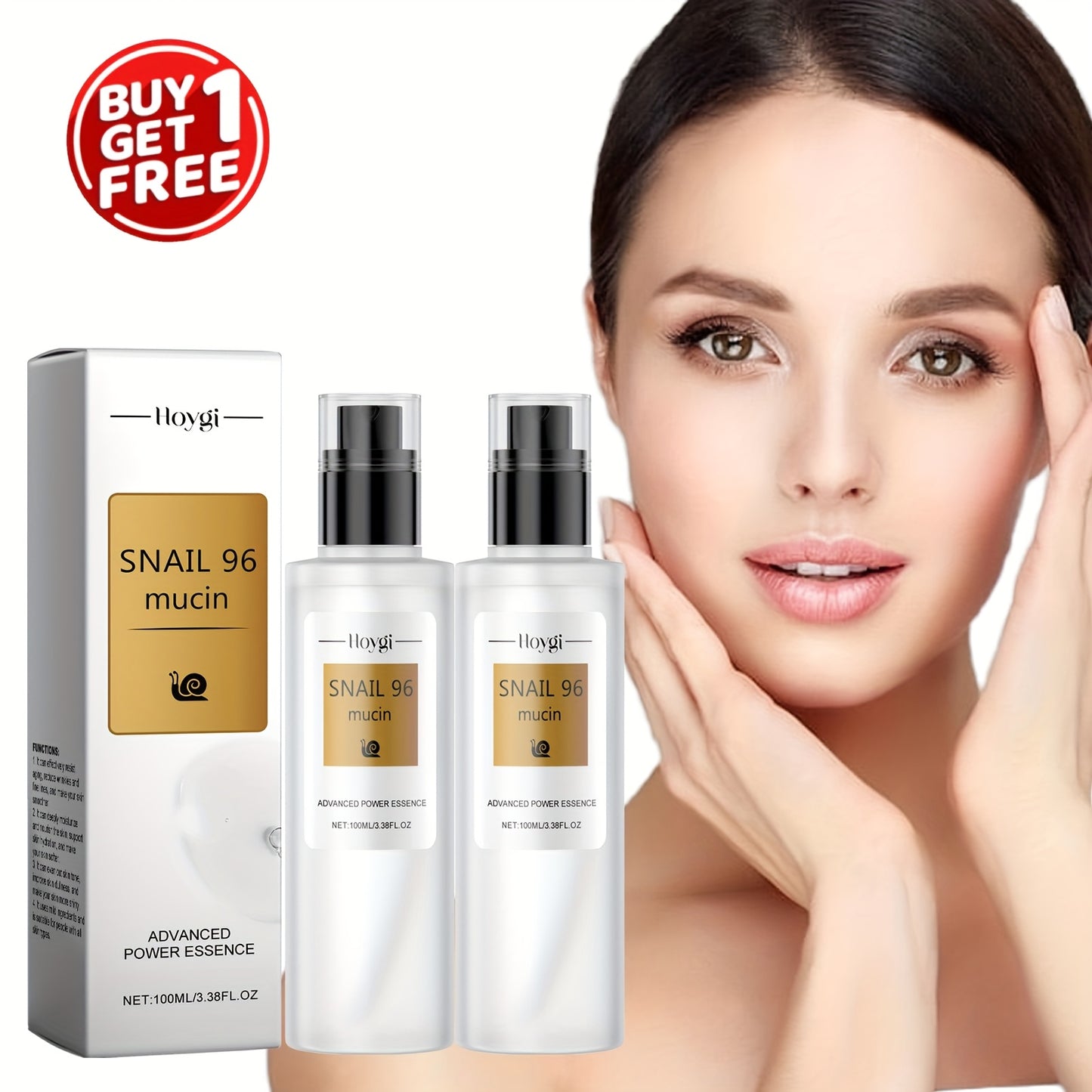 Snail Moisturizing Essence Hydrating Pore Filling Serum