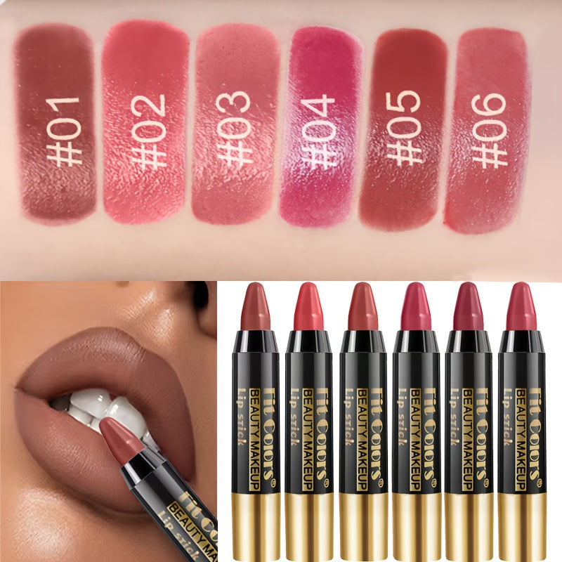Matte Lipstick Set Long Lasting Velvet Finish For Gifts