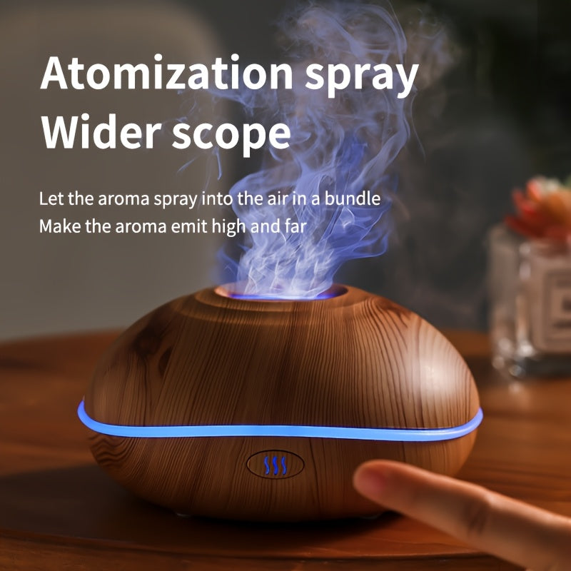 Aroma Humidifier with Colorful Lighting and Essential Oil Diffuser