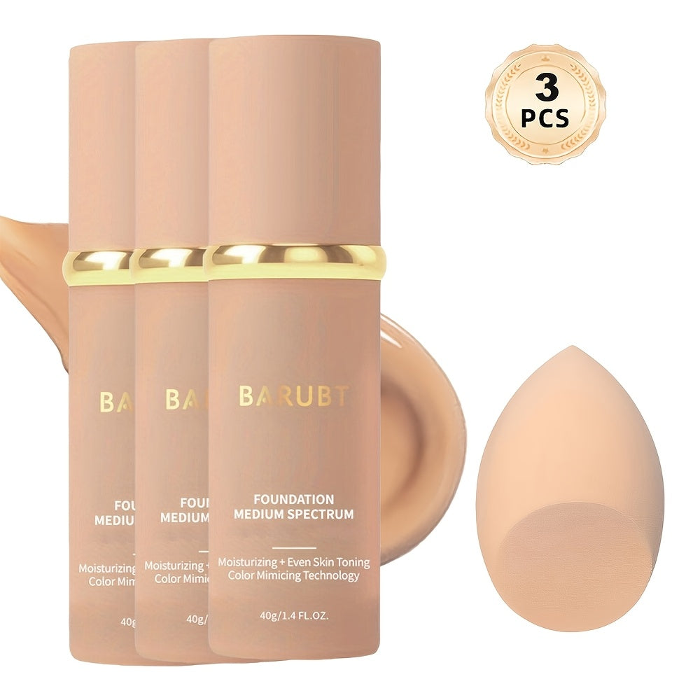4-In-1 Foundation - Hydrator, Concealer, Primer, Waterproof, Sweatproof
