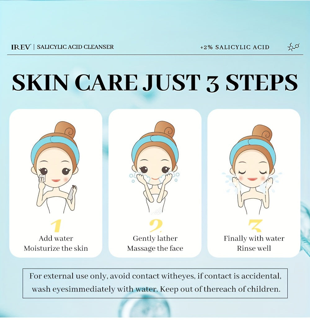 Irev Salicylic Acid Cleanser for Deep Cleansing and Hydration