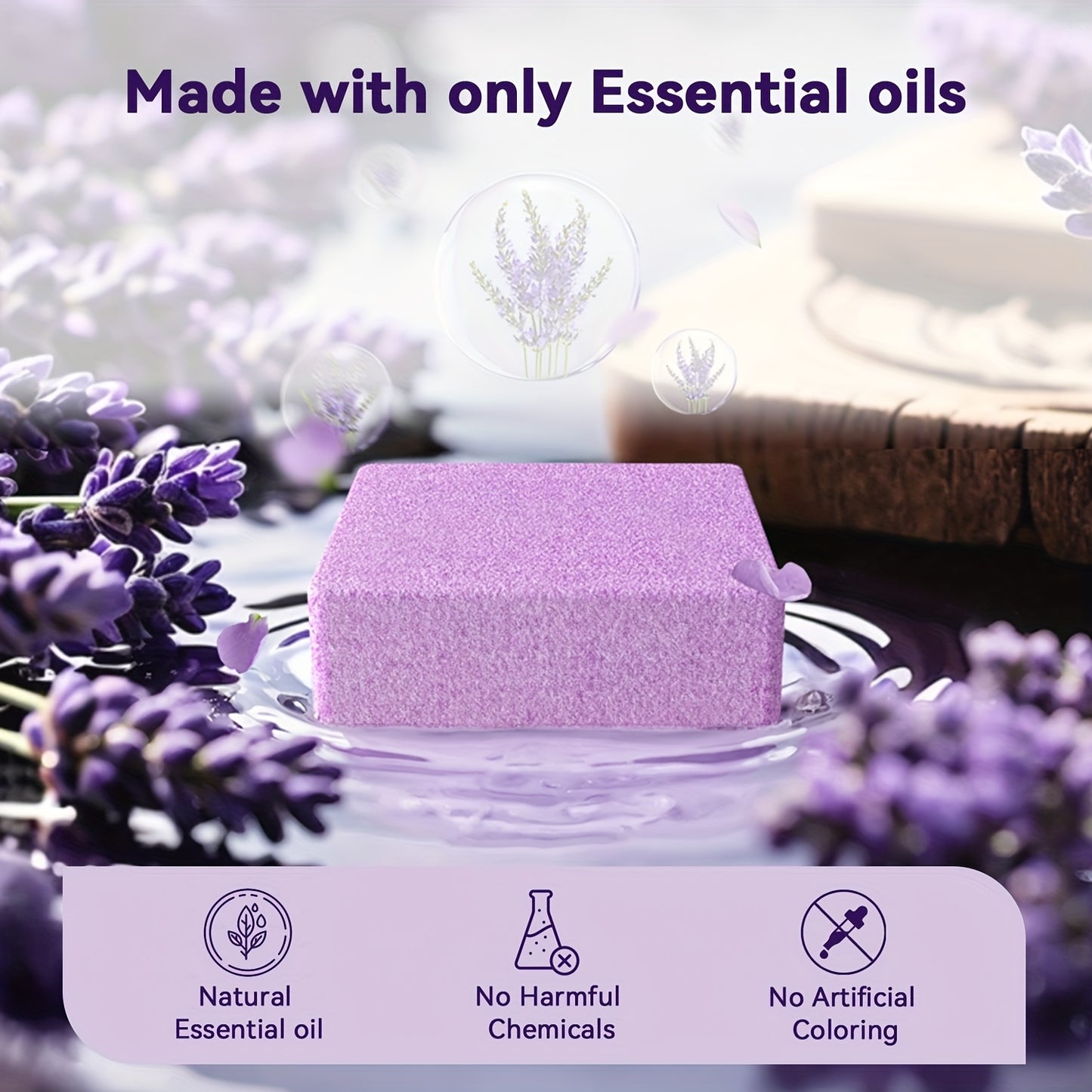 Essential Oil Shower Steamers for Relaxing Spa Experience