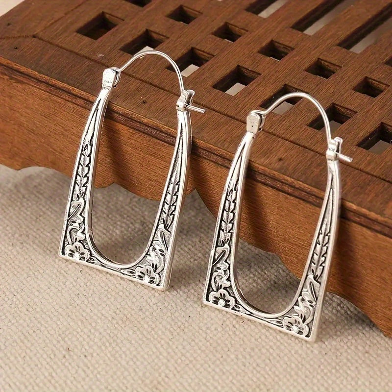 Bohemian Style Women's Unique Pattern Design Jewelry Earrings Set