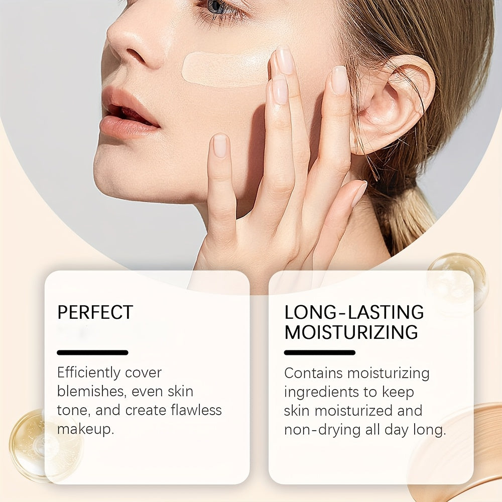 4-In-1 Foundation - Hydrator, Concealer, Primer, Waterproof, Sweatproof