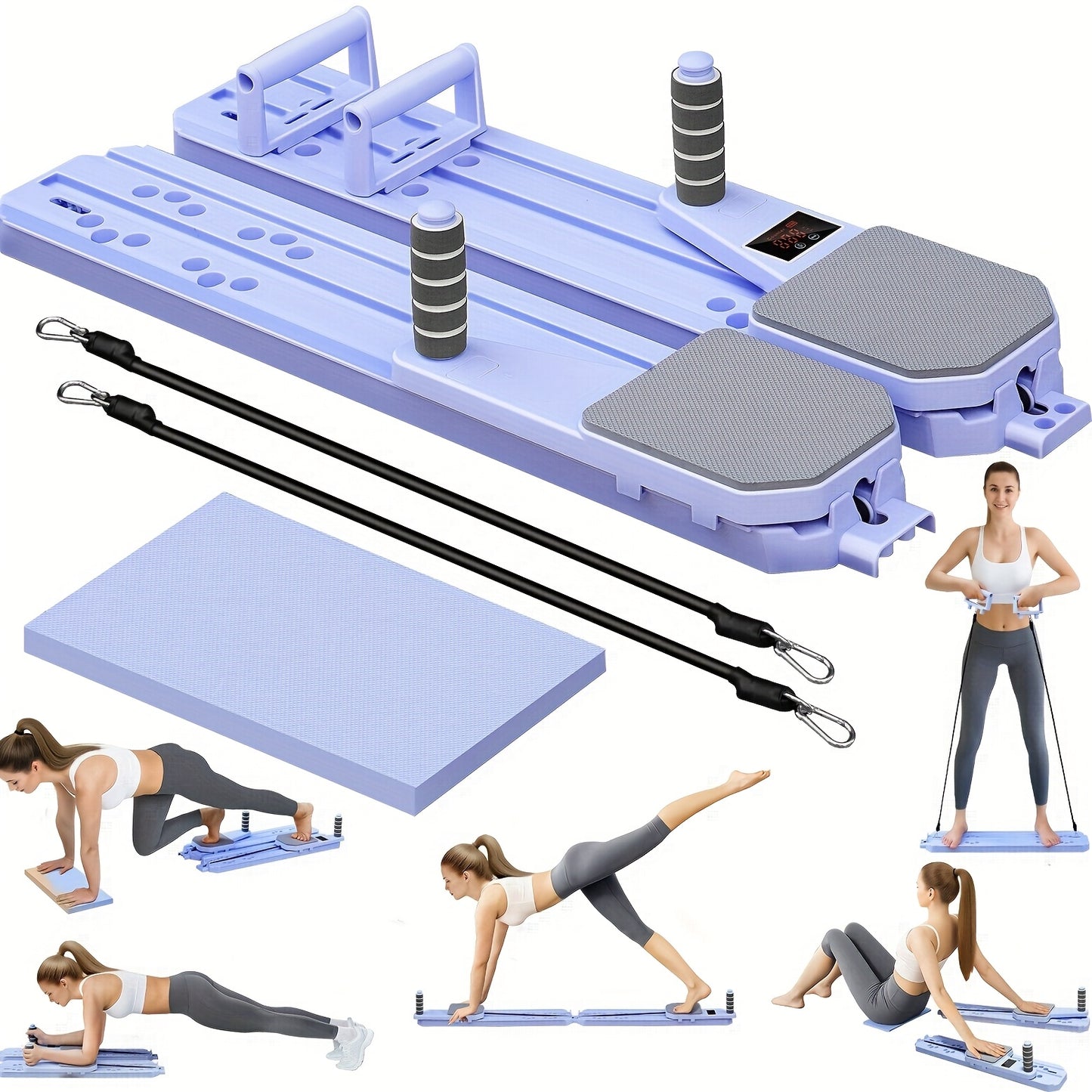 8 In 1 Ab Workout Board Heavy Duty Core Trainer For Home Gym