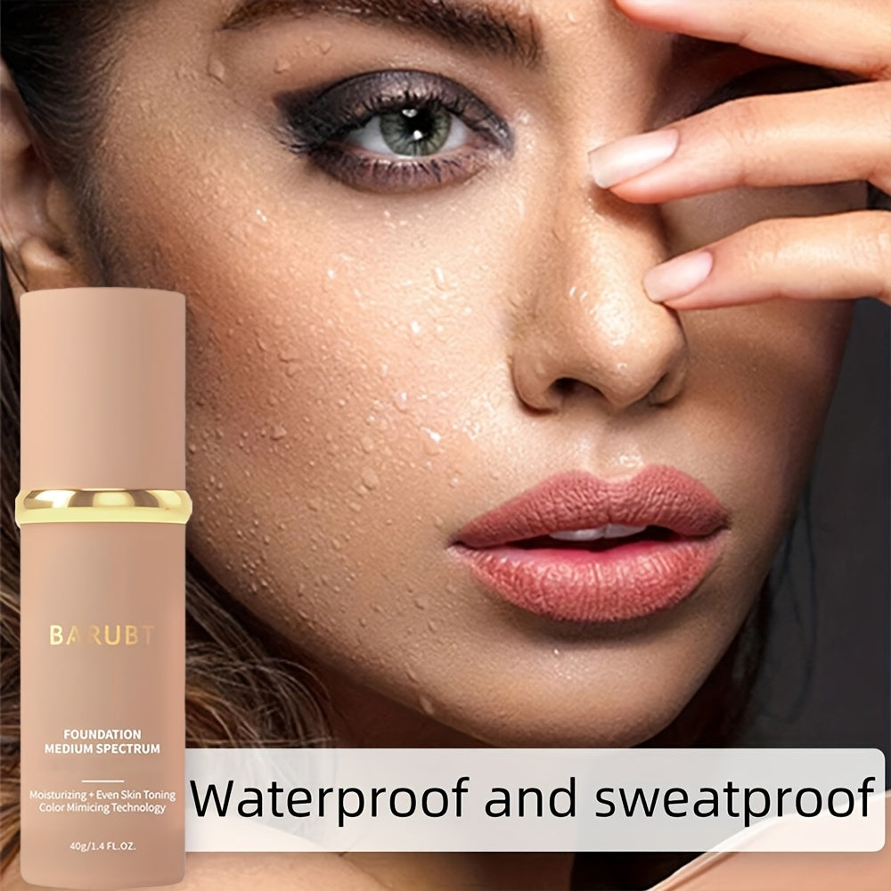 4-In-1 Foundation - Hydrator, Concealer, Primer, Waterproof, Sweatproof