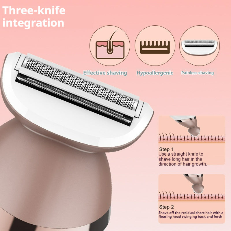 Multifunctional Epilator For Full Body Hair Removal At Home