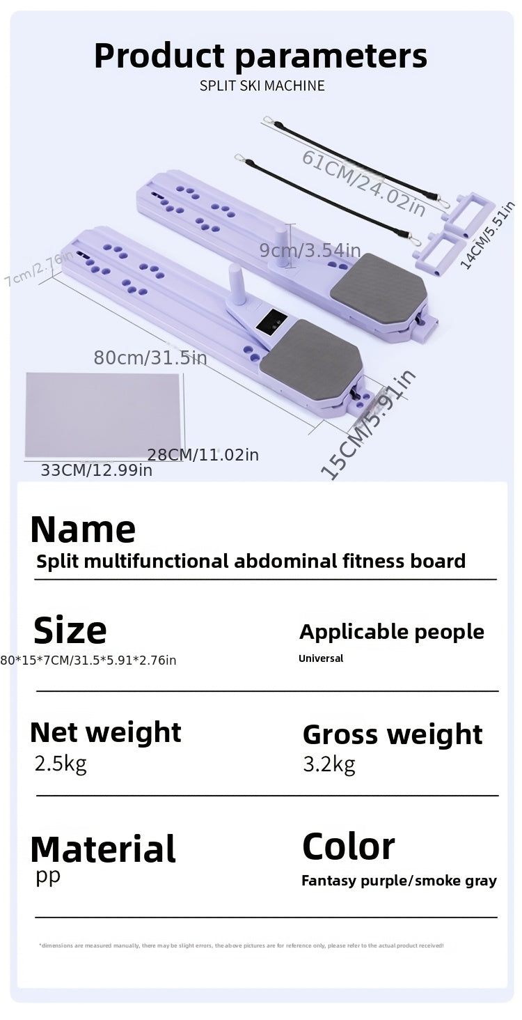 8 In 1 Ab Workout Board Heavy Duty Core Trainer For Home Gym