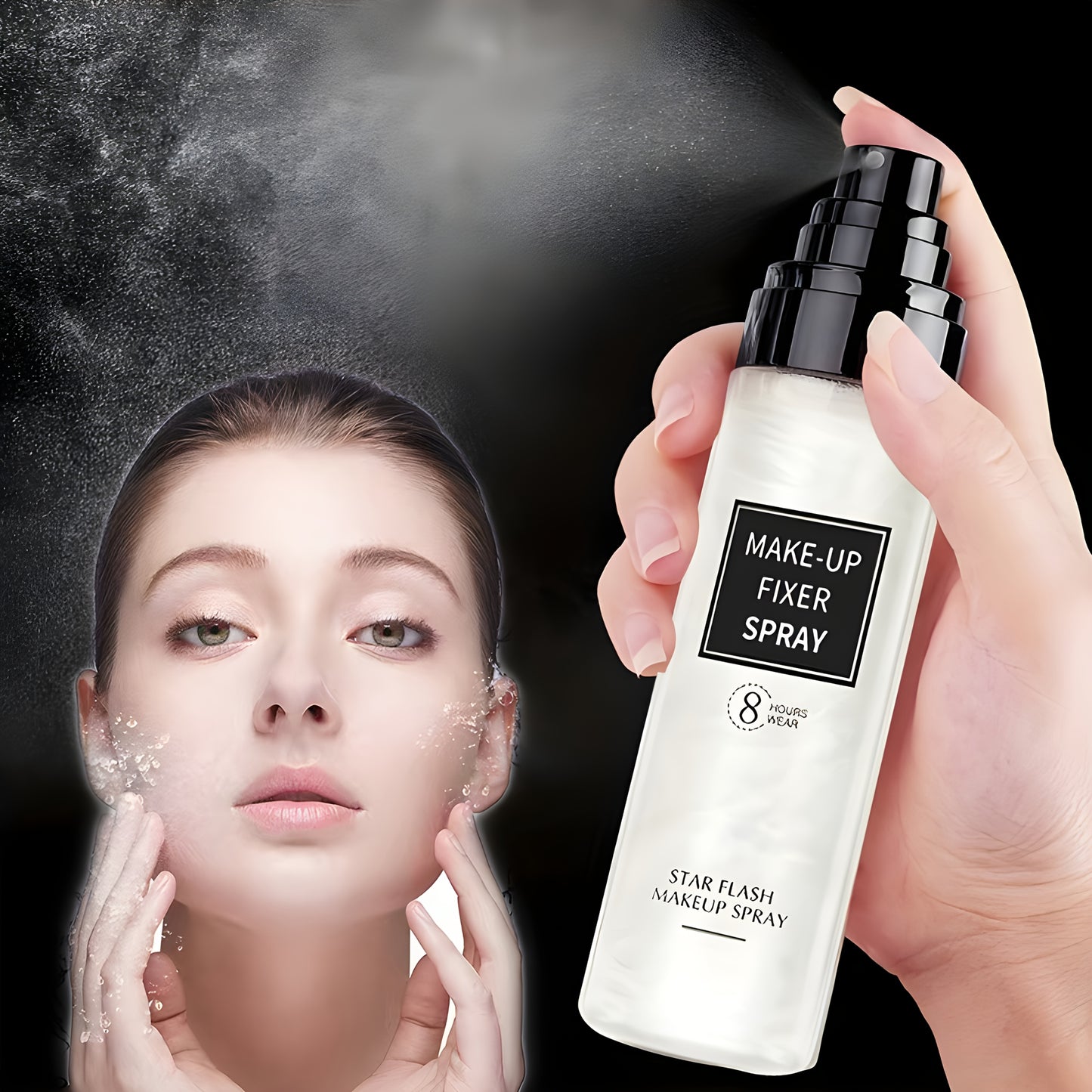 Star Flash Makeup Fixing Spray Waterproof Long Lasting