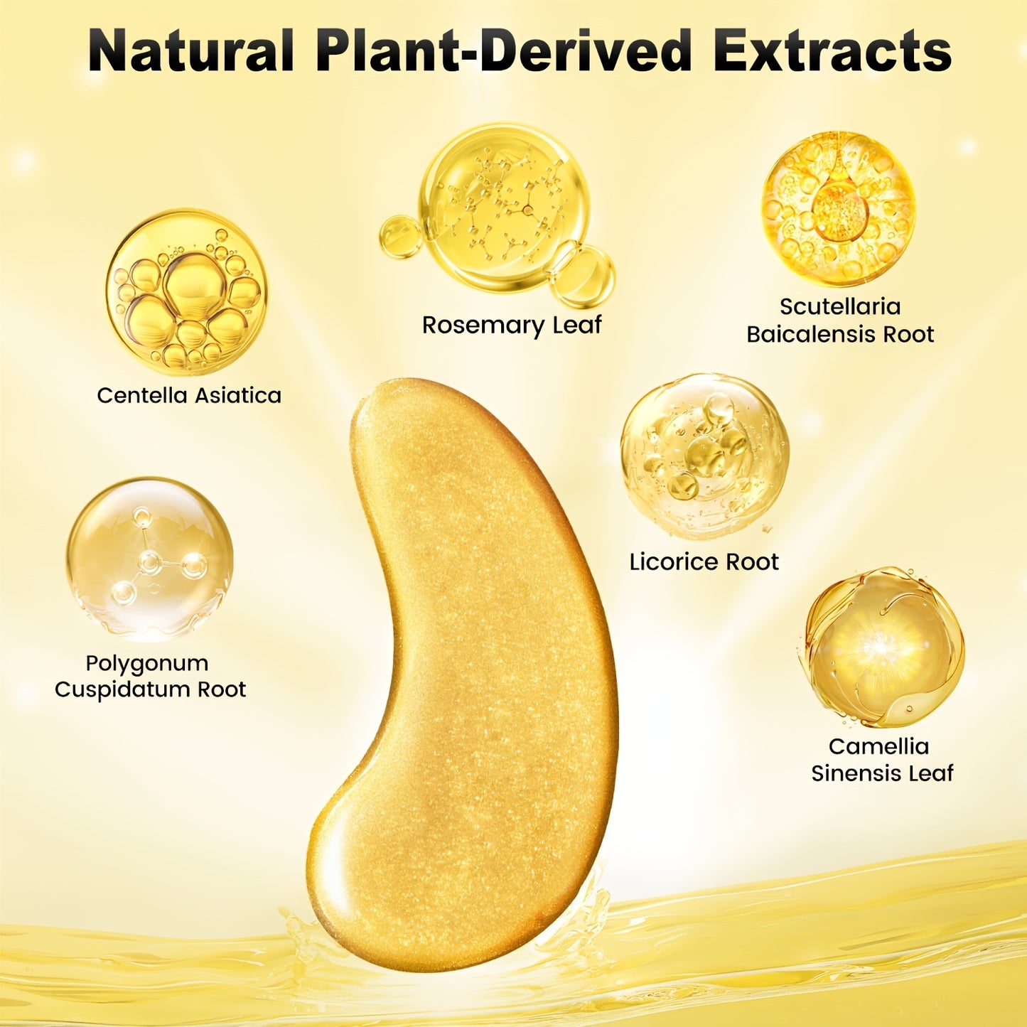 36 Pairs Collagen Eye Mask, Hydrating And Smoothing Under Eye Patches for All Light Beige Types, Gentle Skincare Gift for Graduation Season, Graduation Gift, Spa Night Bridesmaid Gift