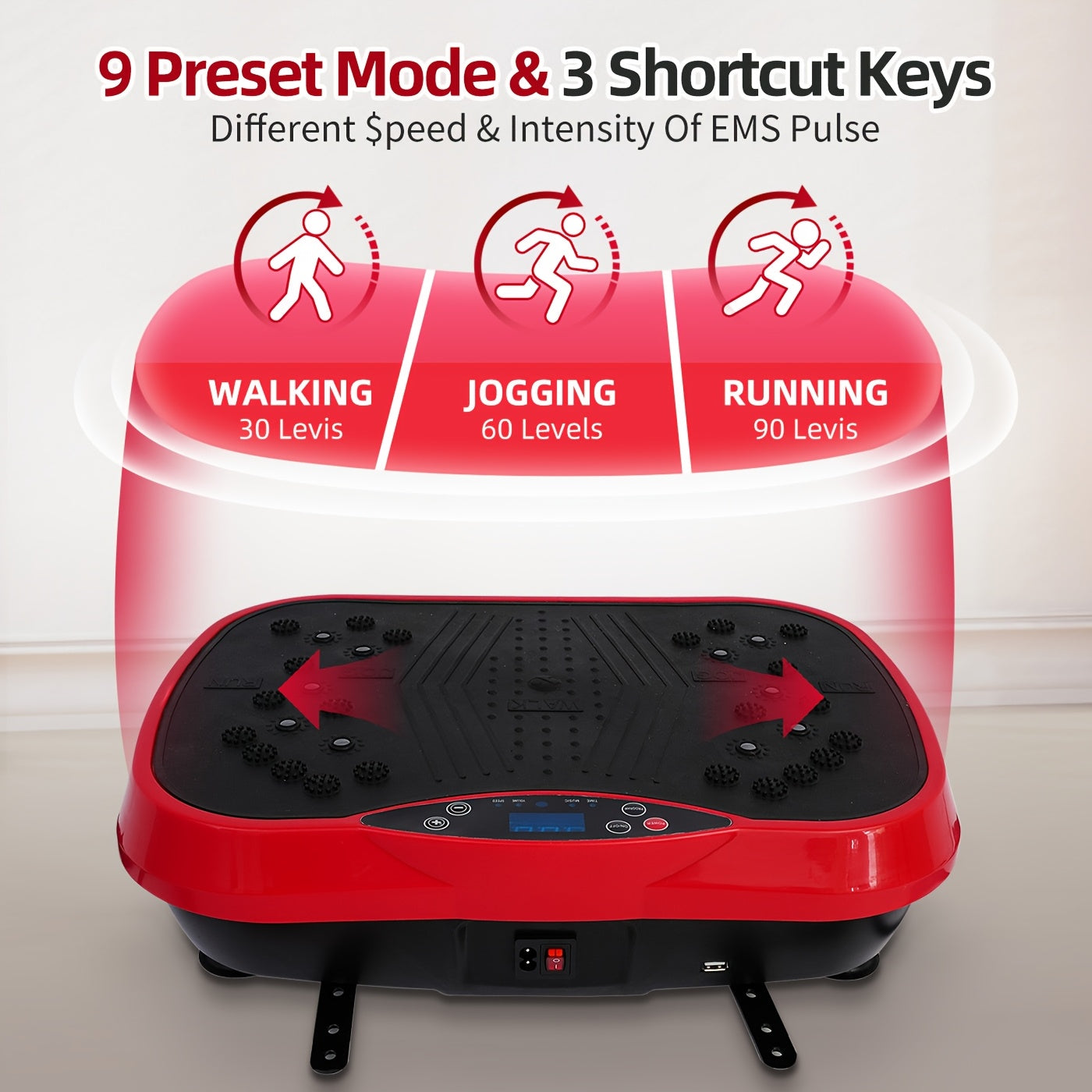 Vibration Plate Exercise Machine for Total Body Workout