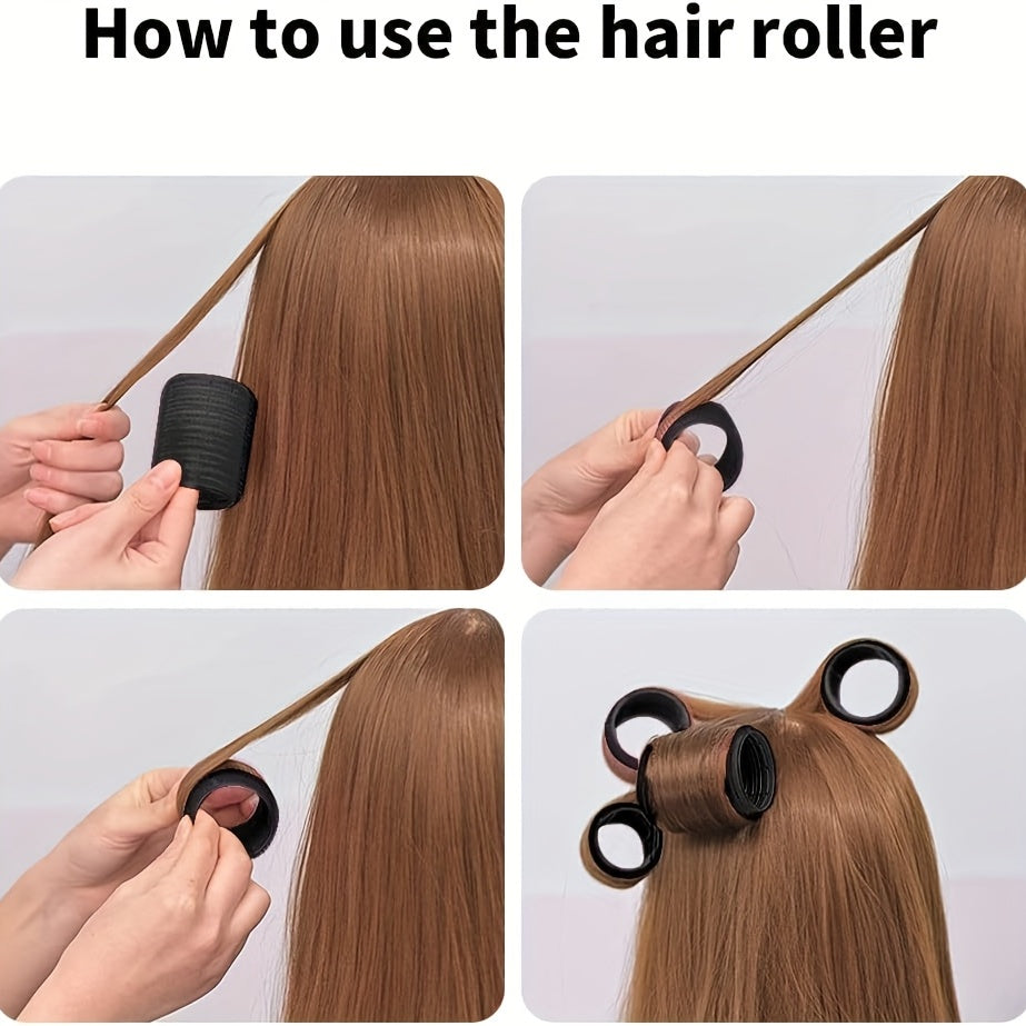 Self-Gripping Roller Kit With 24 Rollers And 12 Clips