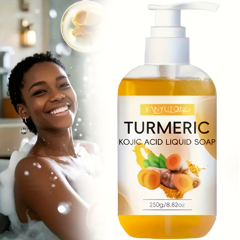 Turmeric Liquid Soap for Gentle Cleansing and Moisturizing Benefits