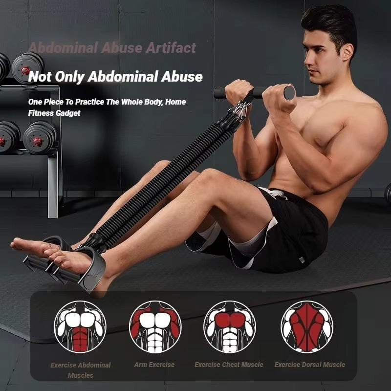 Adjustable Tension Bands For Back And Abs Home Gym Equipment